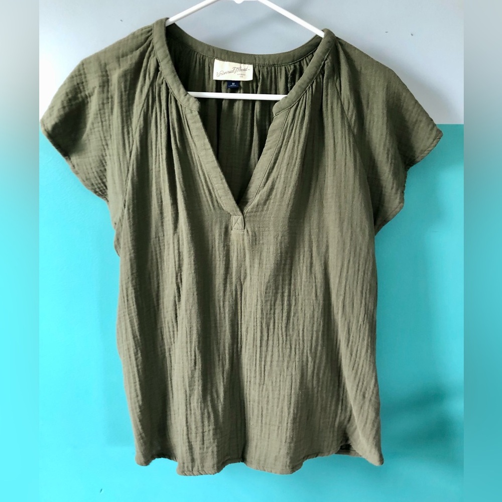 Gauzy Cotton Blouse